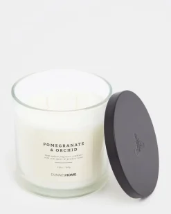 Pomegranate And Orchid Two-Wick Scented Candle