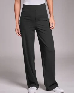 Powercut All-Day-Wear Wide Leg Trousers Asphalt Grey