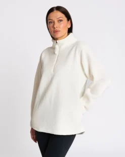 Powercut Ascend Quarter Zip Fleece Marshmallow