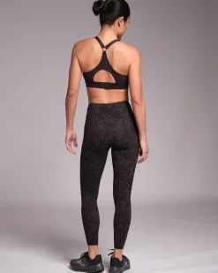 Powercut Sculpt High-Waisted Leggings Black Terrain