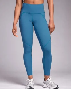 Powercut Sculpt High-Waisted Leggings Vintage Blue