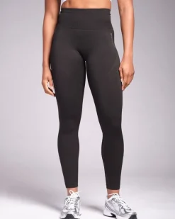 Powercut Solid Seamless Leggings Monument Grey