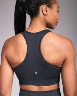 Powercut SOLID Seamless Sports Bra Outerspace Navy