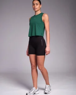 Powercut SOLID Tank Top Jungle Green