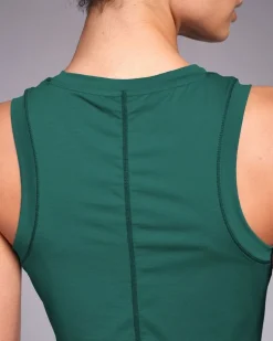 Powercut SOLID Tank Top Jungle Green