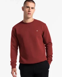 Powercut Tek Pak Men's Rust Crew Neck Sweatshirt