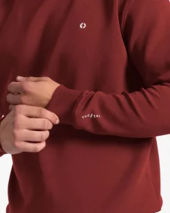 Powercut Tek Pak Men's Rust Crew Neck Sweatshirt