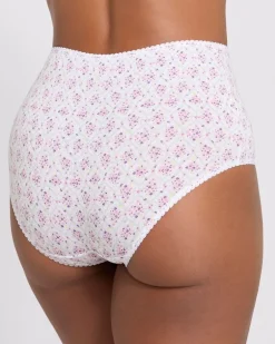 Print Cotton Rich Full Brief - Pack Of 5