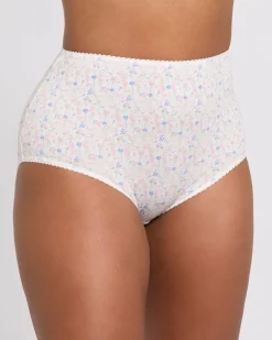 Print Cotton Rich Full Brief - Pack Of 5