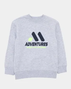 Printed Crew Neck Sweatshirt (2-14 Years)