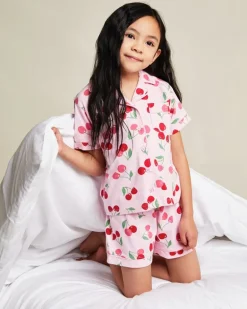 Printed Revere Short-Sleeved Pyjamas (3-14 Years)
