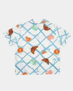 Printed Revere Short-Sleeved Pyjamas (3-14 Years)