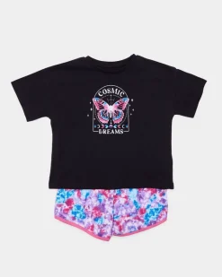 Printed Short Pyjamas Set (2-14 years)