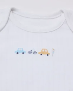 Pure Cotton Bodysuits - Pack Of 5 (Newborn-23 Months)