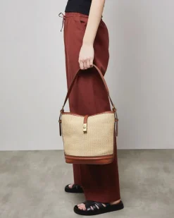 Raffia Shoulder Bag
