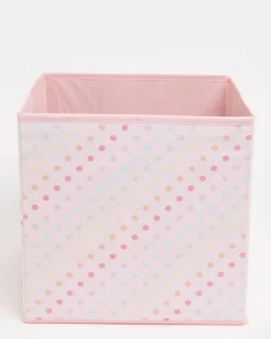 Rainbow Dot Cube Box