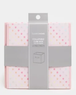 Rainbow Dot Cube Box
