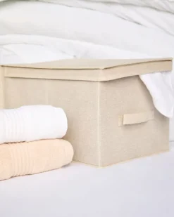 Rectangular Storage Box With Lid
