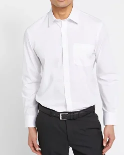 Regular Fit Long-Sleeved Easy Care Shirt