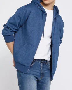 Regular Fit Zip-Through Hoodie