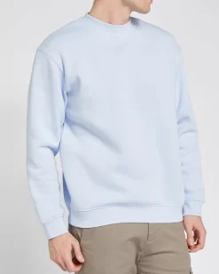 Relaxed Fit Crew Neck Sweatshirt