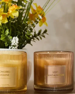 Ribbed Candle