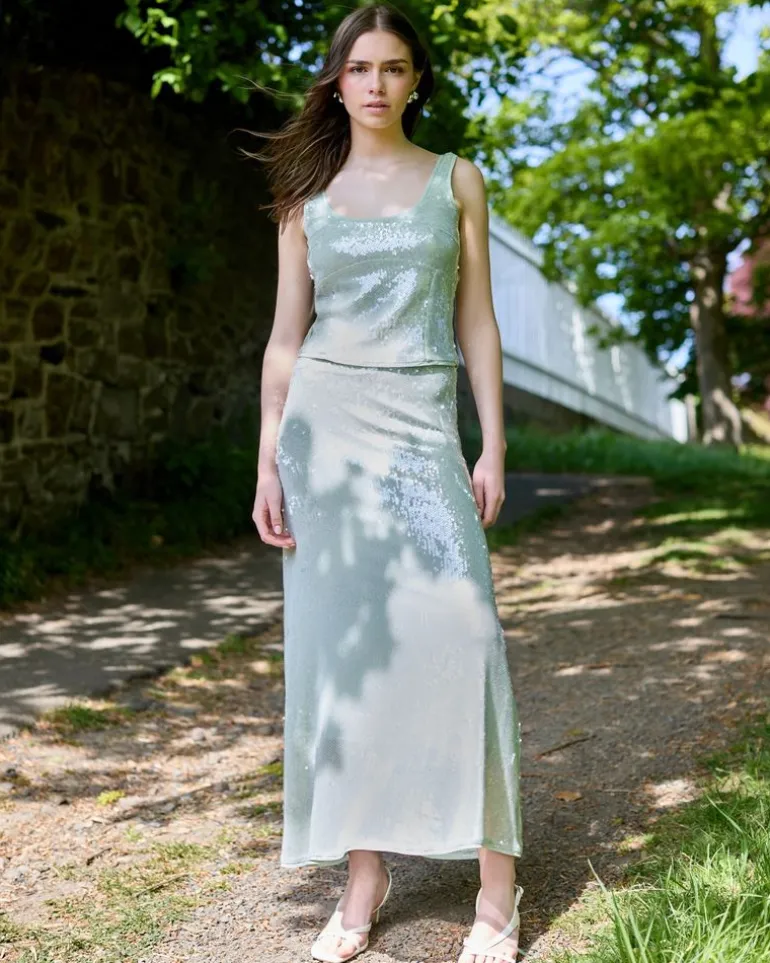 Savida Bailey Sequin Skirt