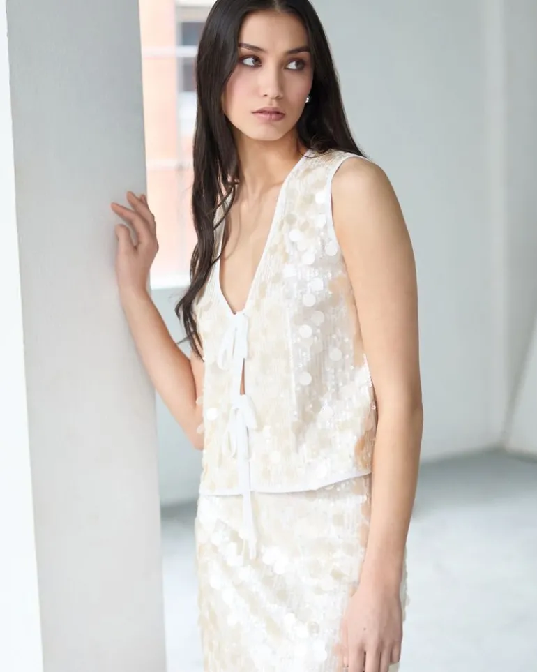 Savida Bella Sequin Waistcoat