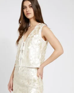 Savida Bella Sequin Waistcoat