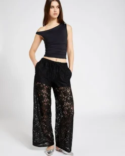 Savida Lace Wide Leg Trousers