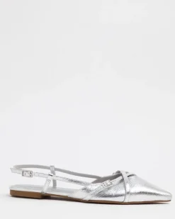 Savida Strappy Slingback Flat Shoe