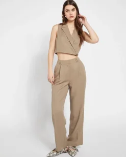 Savida Wrap Waistcoat Co-Ord Top