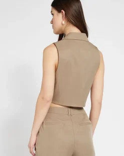 Savida Wrap Waistcoat Co-Ord Top