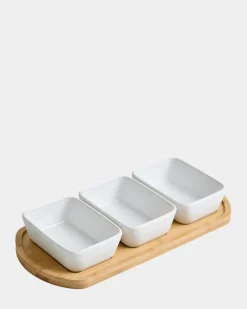 Serving Bowls With Tray