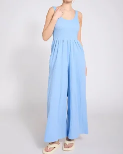 Shirred Jumpsuit