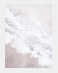 Shore Waves Abstract Wall Art