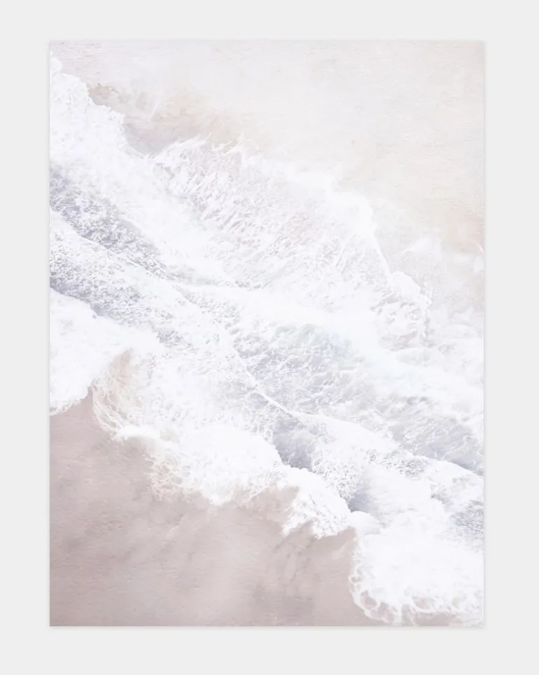 Shore Waves Abstract Wall Art