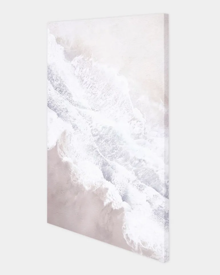 Shore Waves Abstract Wall Art