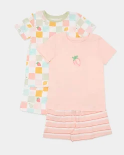 Short Pyjama Set - Pack Of 2 (6 Months-4 Years)