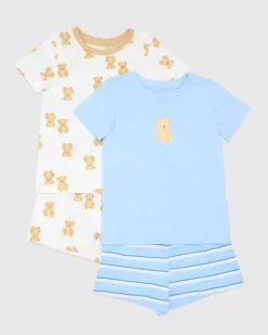 Short Pyjama Set - Pack Of 2 (6 Months-4 Years)