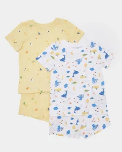 Short Pyjama Set - Pack Of 2 (6 Months-4 Years)