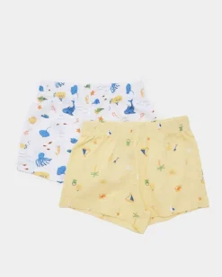 Short Pyjama Set - Pack Of 2 (6 Months-4 Years)