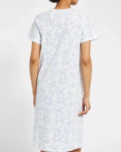 Short Sleeve 100% Cotton Nightdress