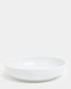 Simple White Large Pasta Bowl - Pack Of 4