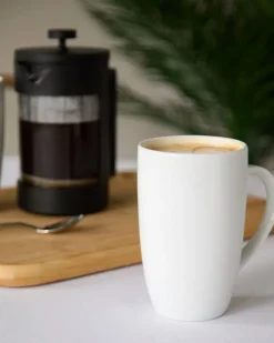Simply White Latte Mug