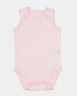 Sleeveless Bodysuit - Pack Of 5 - (Newborn-3 Years)