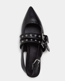 Slingback Buckle Eyelet Shoe