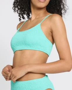 Smocked Bikini Top