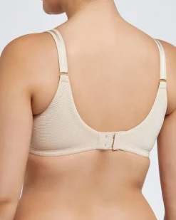 Smoothing Stripe Non-Padded Wired Bra