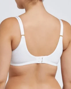 Smoothing Stripe Non-Padded Wired Bra
